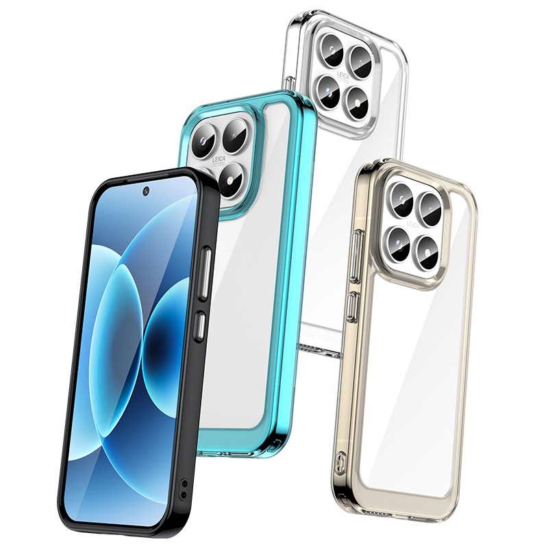 Clear Shockproof Bumper Case - For Cover Xiaomi Mi 17 Pro