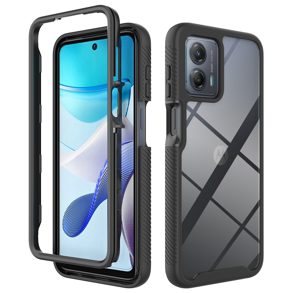 Clear Shockproof Bumper Case - For Moto G 5G 2023 Case