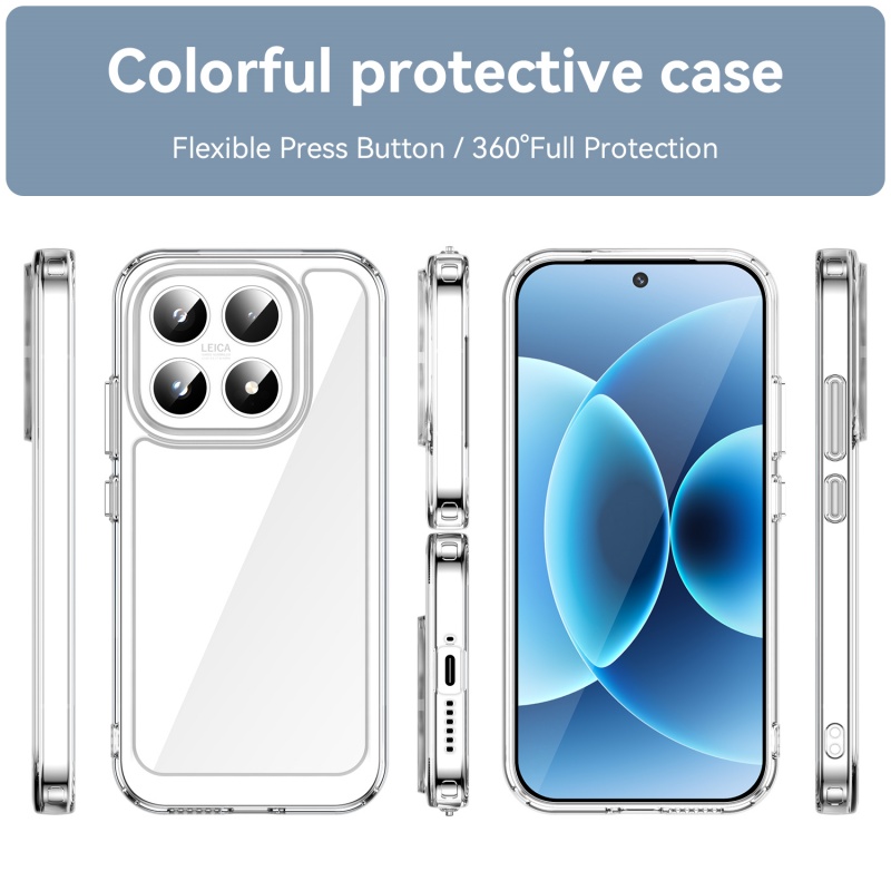 For Cover Xiaomi Mi 17 Pro Max - Clear Shockproof Bumper Case review and price