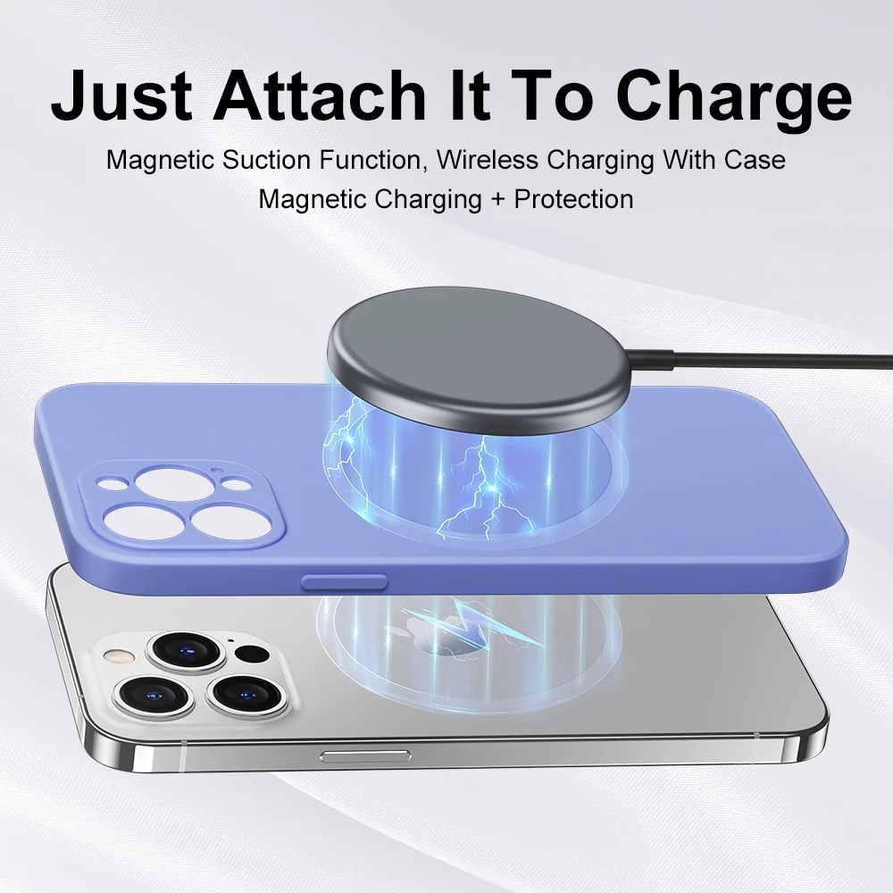 Magnetic Liquid Silicone Case  - Liquid Silicone Magnetic Phone Case review and price