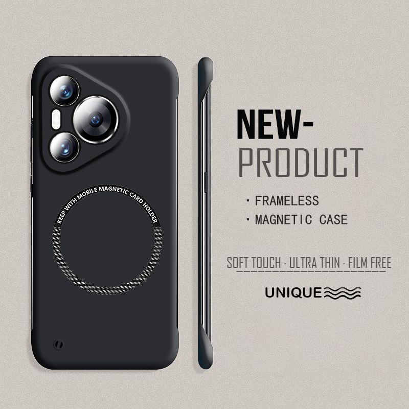 Ultra Thin Hard PC Magnetic Fr - Ultra Thin Frameless Phone Cover review and price