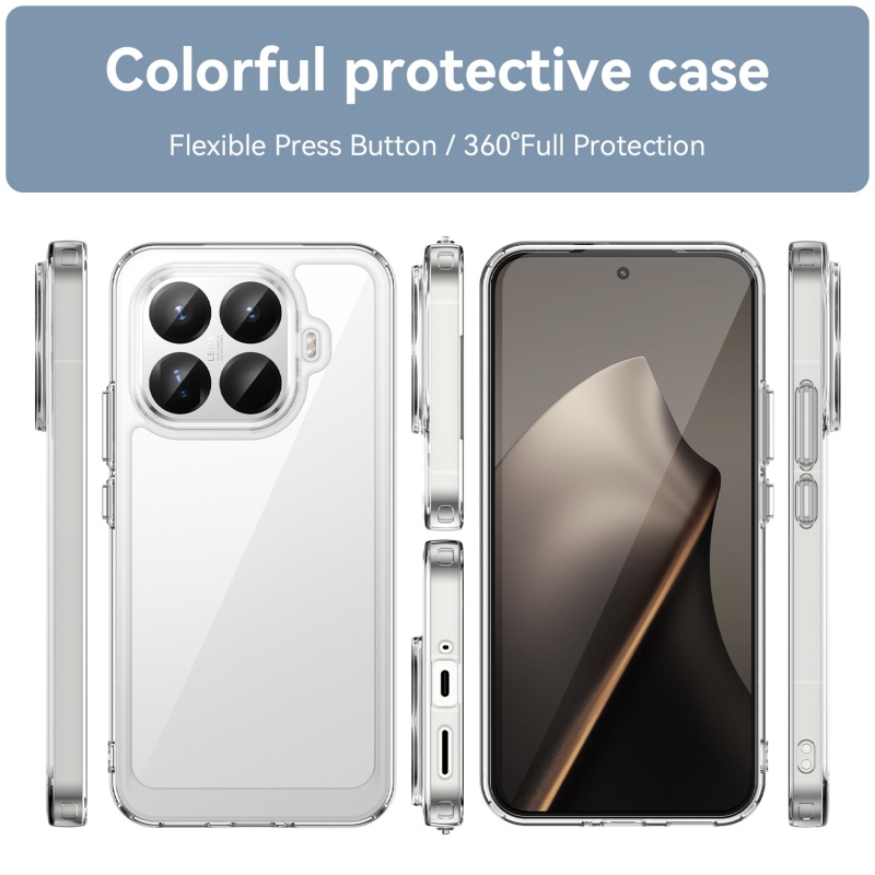For Xiaomi 15T Pro Case Cover  - Clear Shockproof Bumper Case review and price