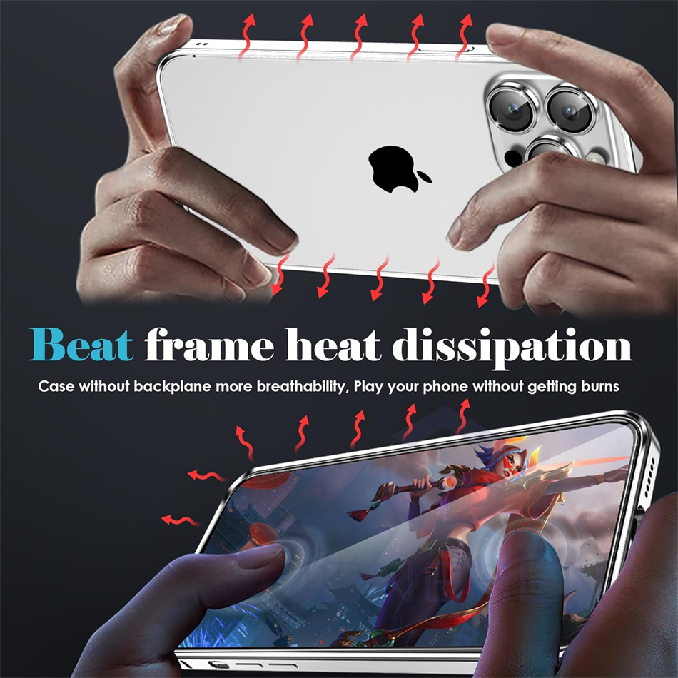 Light Alloy Bumper Case For iP - Metal Bumper Aluminum Frame Case review and price