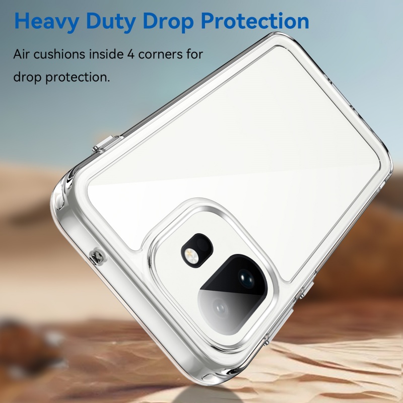 For OnePlus 15T Case Cover One - Clear Shockproof Bumper Case review and price