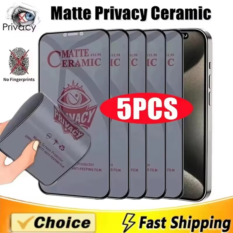 1-5PCS Matte Ceramic Privacy S - Matte Anti Glare Screen Protector review and price