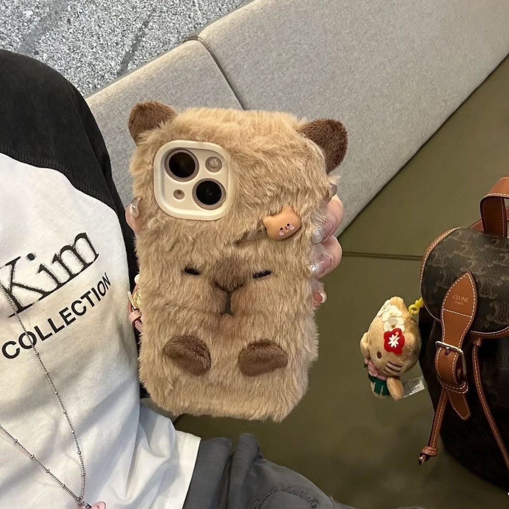Luxury Capybara Fluffy Fur Pho - Phone Cases review and price