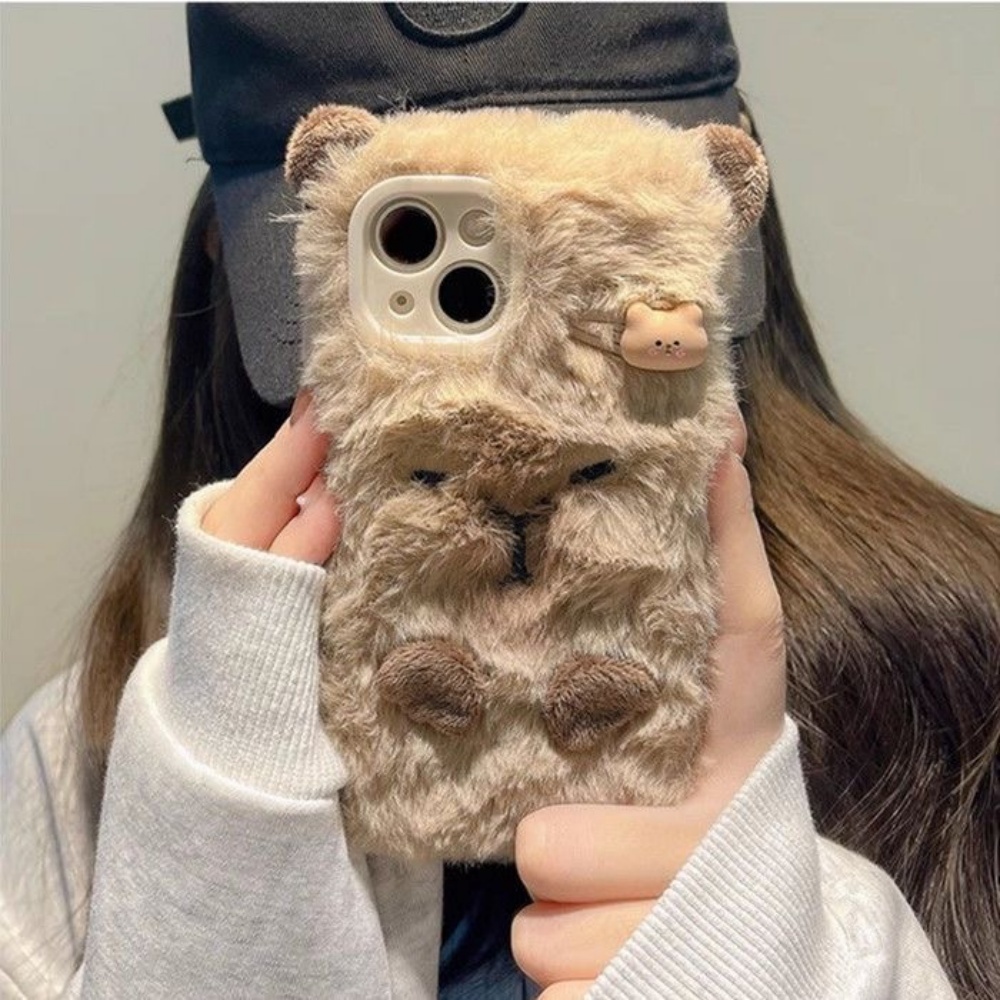 Luxury Capybara Fluffy Fur Pho - Phone Cases review and price