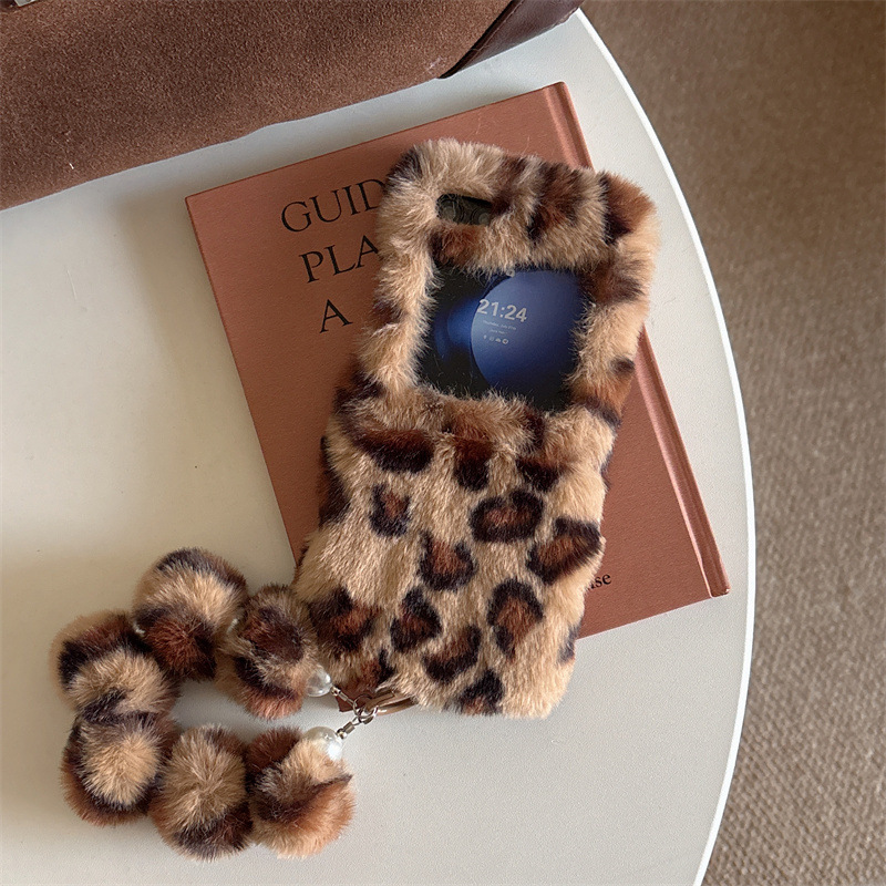 Fashion Leopard Print Fluffy P - Phone Cases review and price