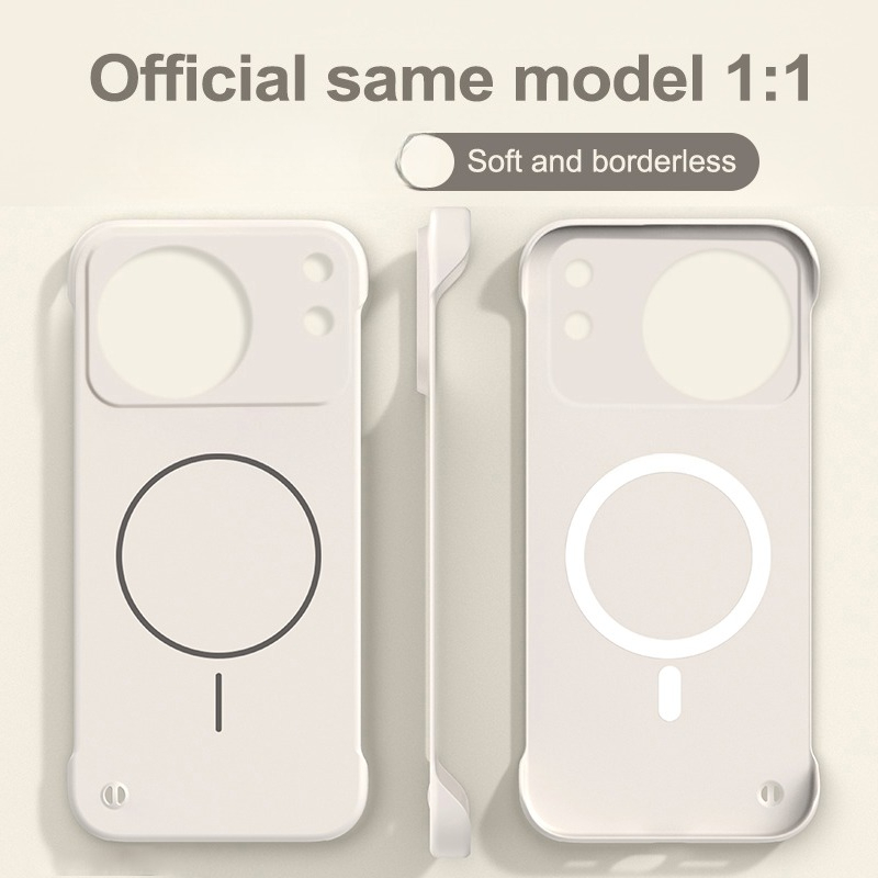 Ultra Thin Frameless Magnetic  - Ultra Thin Frameless Phone Cover review and price