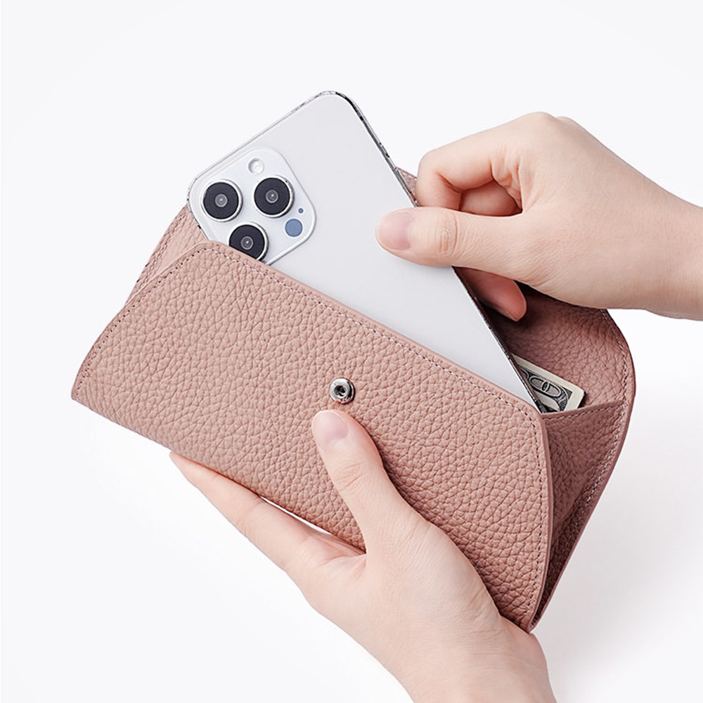 Persoanlized Letters Women Lon - Leather Wallet Card Holder Phone Cover review and price