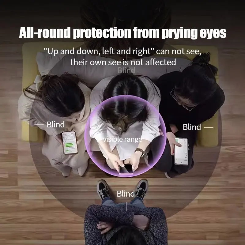 2pcs Purple Light Anti-Spy Tem - Matte Anti Glare Screen Protector review and price